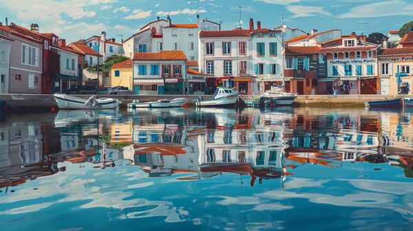 Nettoyage vitres à Pornic : éclat et vue parfaite